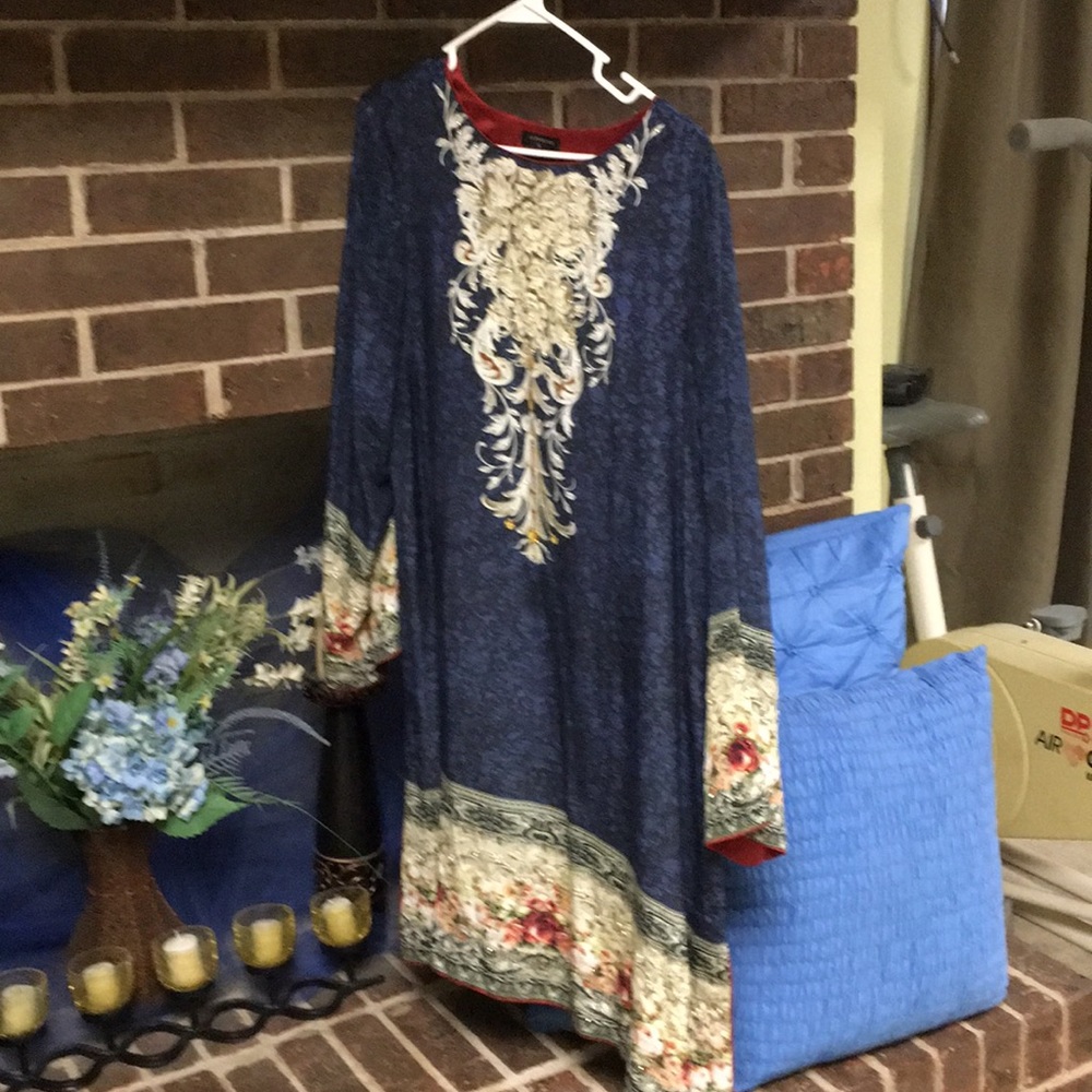 SAPPHIRE SILK SHIRT